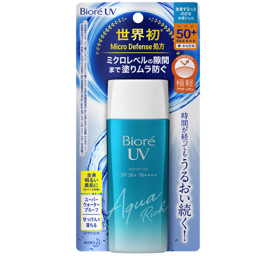 Biore UV Aqua Rich Watery Gel SPF50+ PA++++