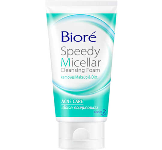 Biore-Speedy-Micellar-Cleansing-Foam-AcneCare-โฟมสูตรลดสิว