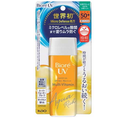 Biore UV Aqua Rich Watery Gel Multi-Vitamin SPF50+ PA++++