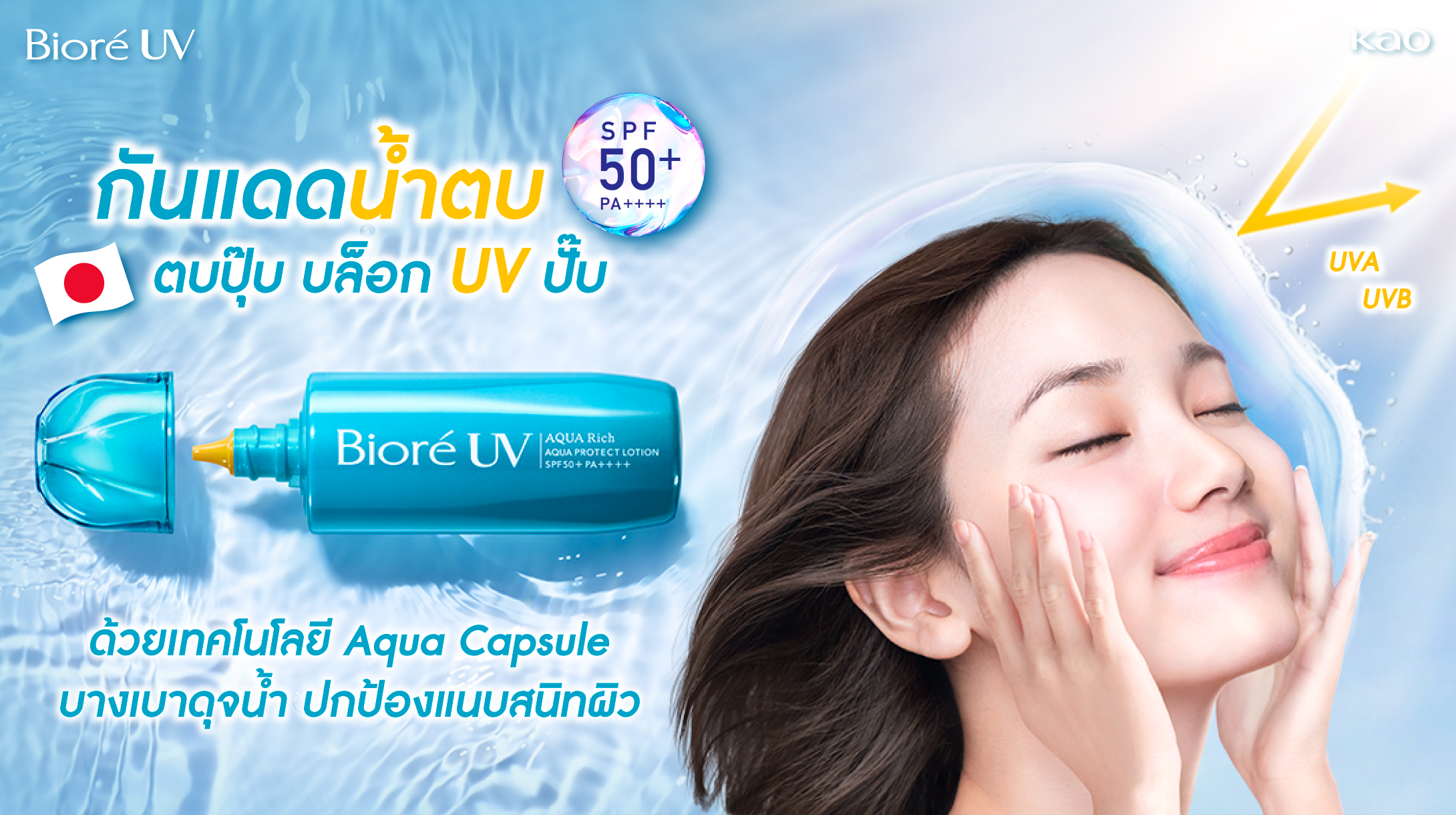 Biore UV Aqua Rich Aqua Protect Lotion SPF50+ PA++++